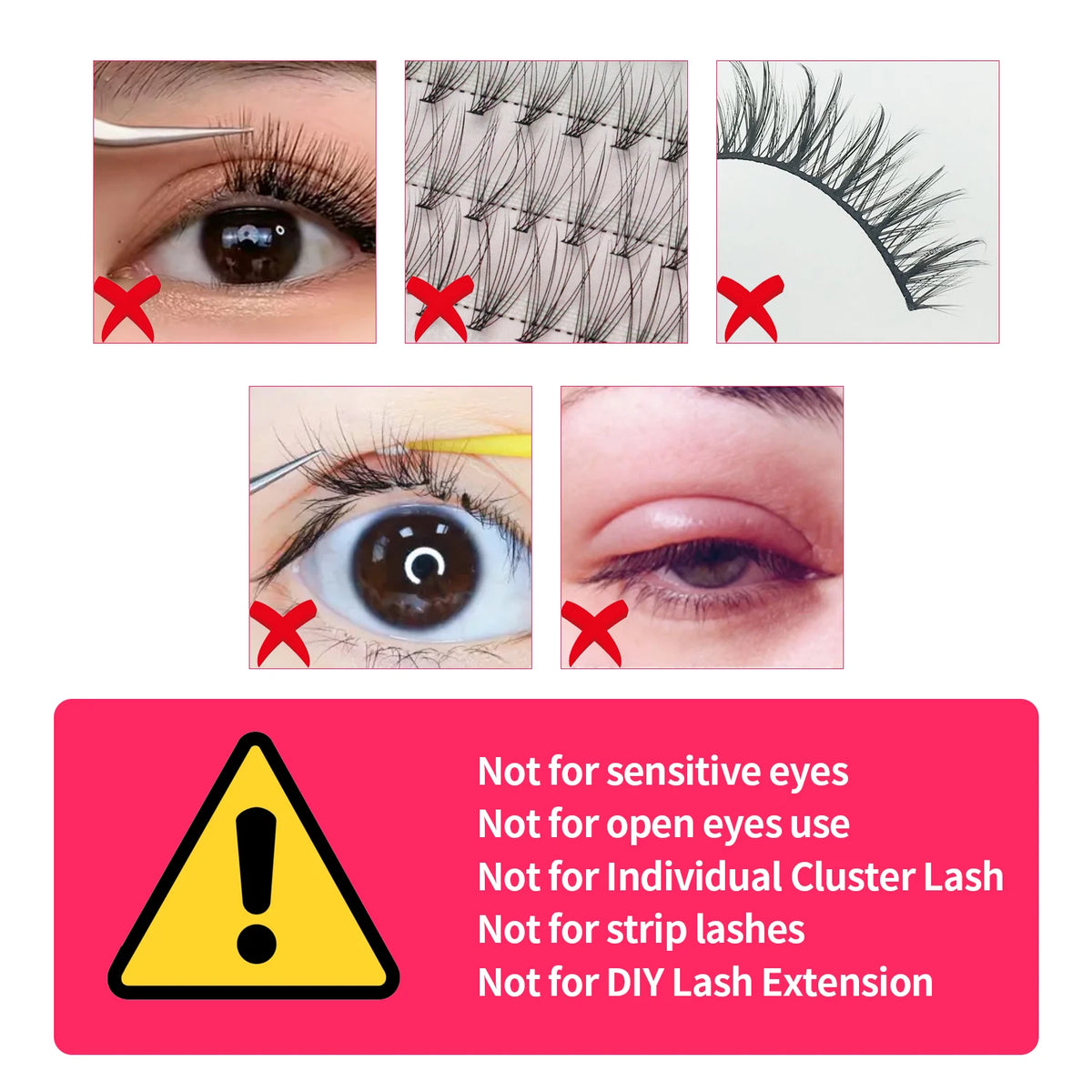 Veyes Inc Eyelash Extensions Glue Fast Drying Long Lasting Adhesive