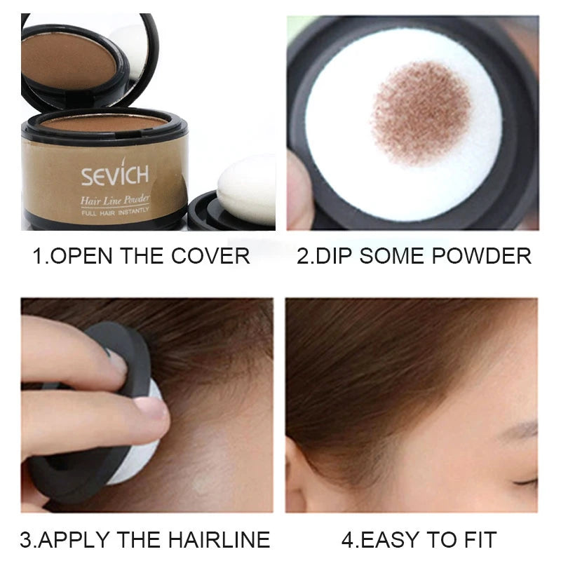 Sevich Hairline Powder Natural Cover Unisex