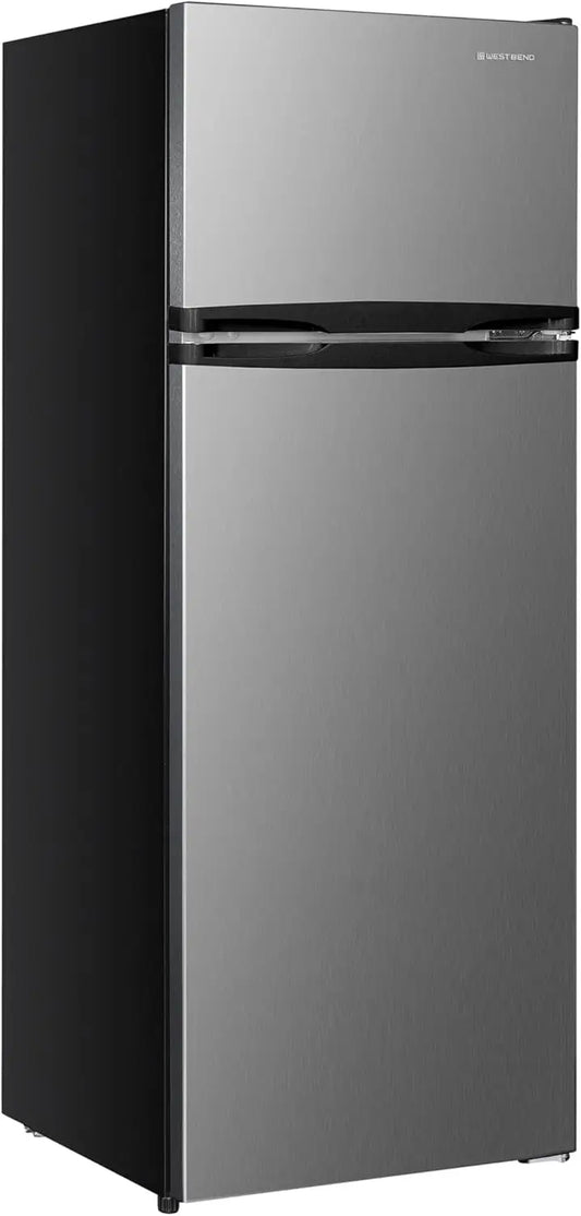 XMSJ Freestanding Fridge With Reversible Doors And Dual Zone