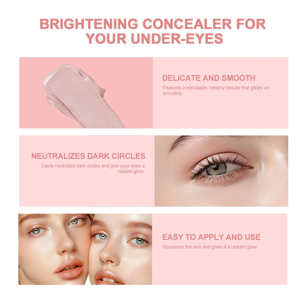 Ibcccndc Hydrating Full Coverage Concealer Stick Eye Brightener