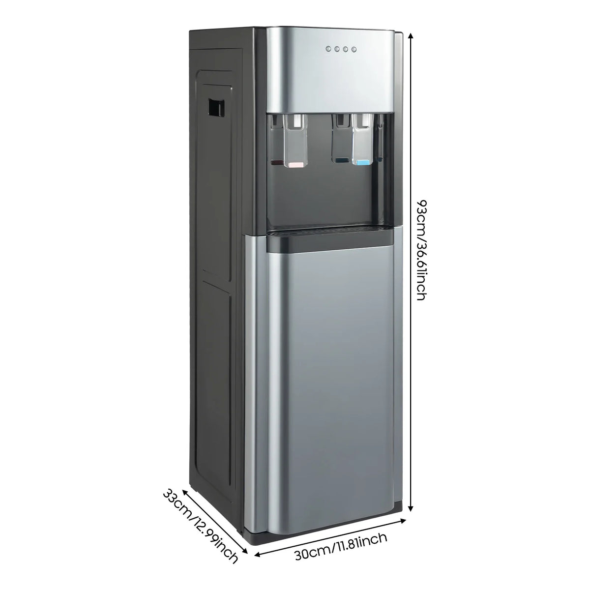 Bymaocar Bottom Loading Freestanding Water Dispenser With Hot And Cold