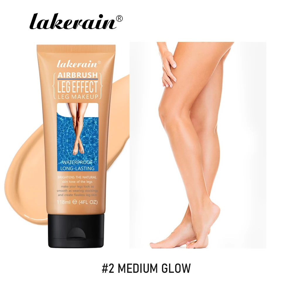Ibcccndc Liquid Body Foundation Moisturizing Waterproof Fake Tan Lotion