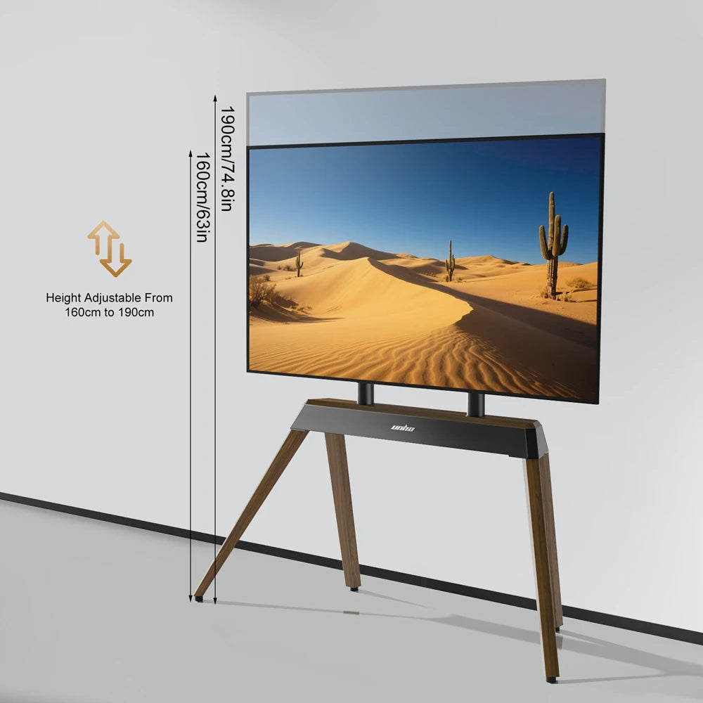 Unho Heavy Duty Metal TV Floor Stand for LED LCD Flat Screens