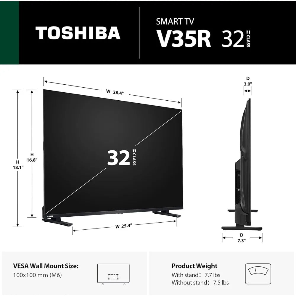 XMSJ V35 Series LED FHD Smart Fire TV Alexa Remote
