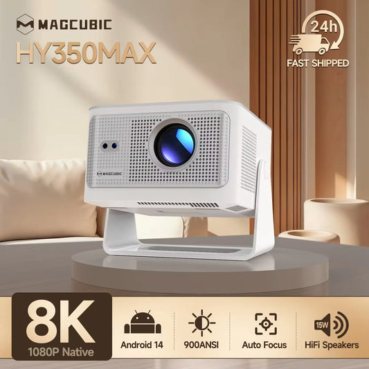 Magcubic Android Projector Auto Focus Native 1080P 8K Wireless