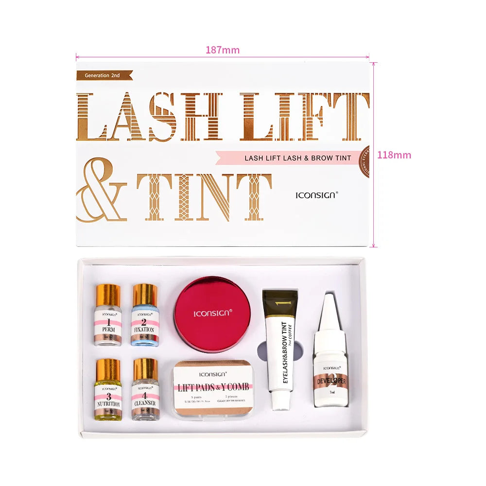 Iconsign Professional Lash Lift And Tint Kit