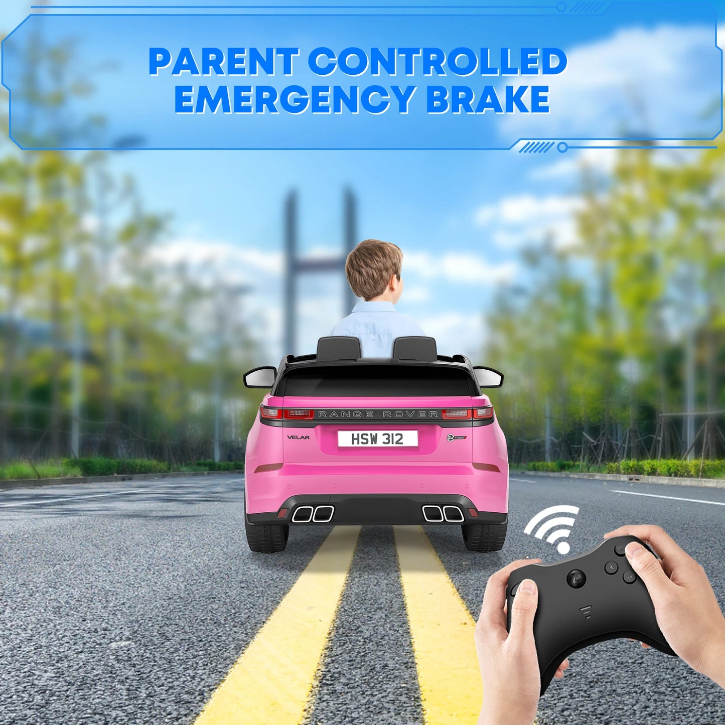 HobbyLane Ride On Car For Kids 12V With Parent Remote