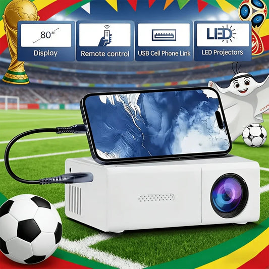 Mini Portable Projector 1280X720 For Home Theater Office Outdoor