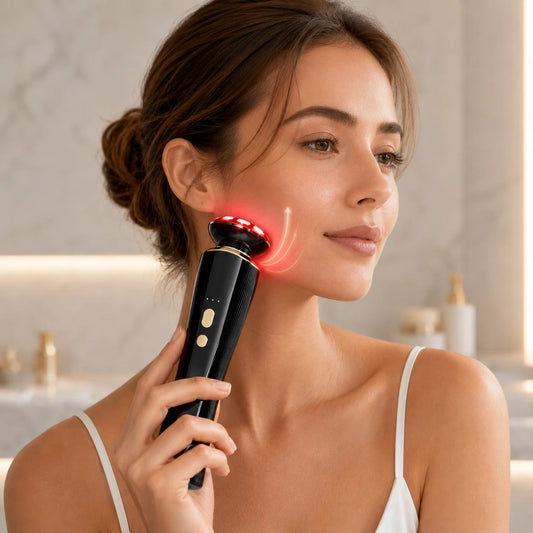 Red Light Facial Beauty Device Neck Massager