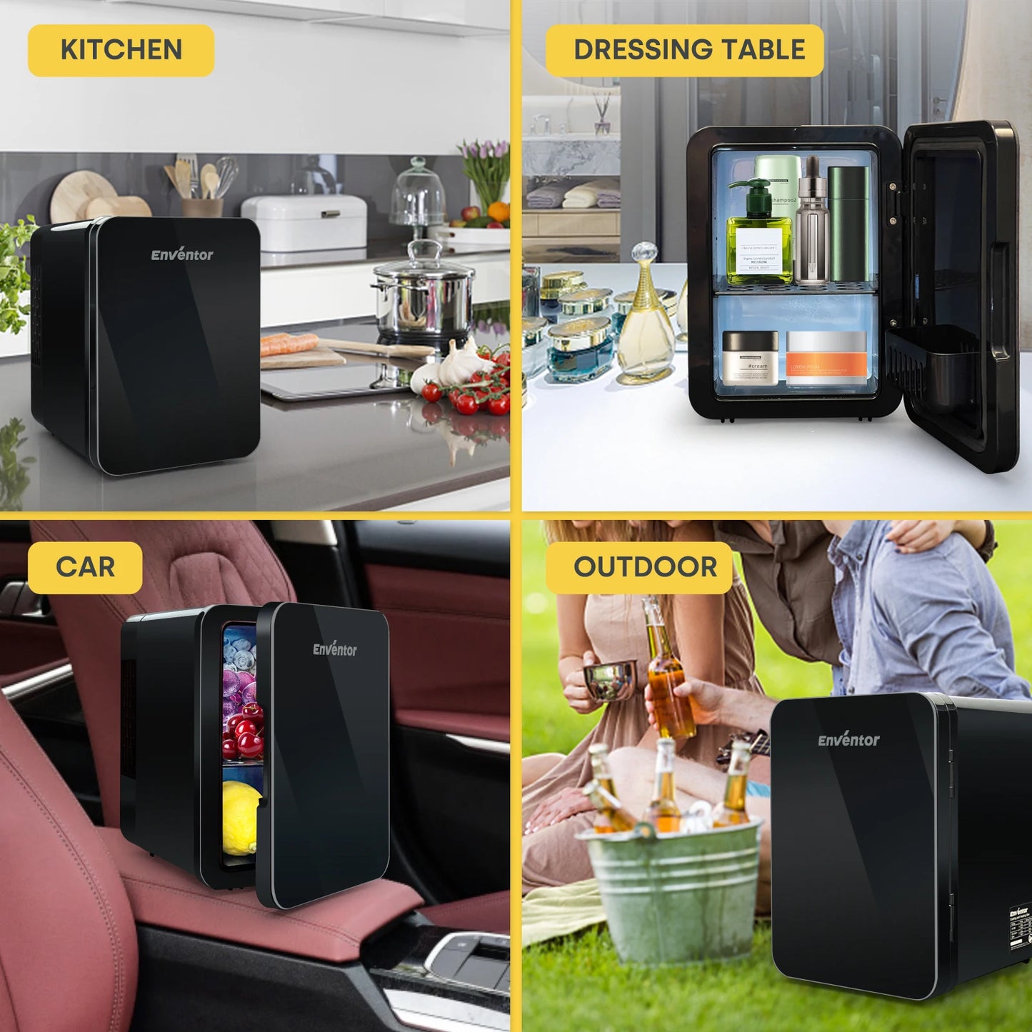 4L Mini Portable Thermoelectric Cooler Warmer For Car