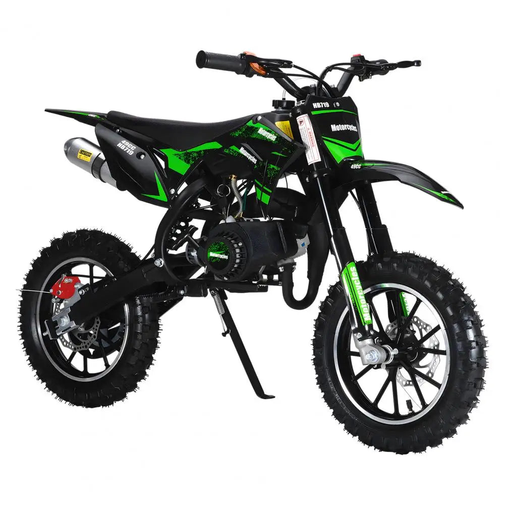 Gas Powered Kids Dirt Bike 49cc TwoStroke 25 MPH Trail