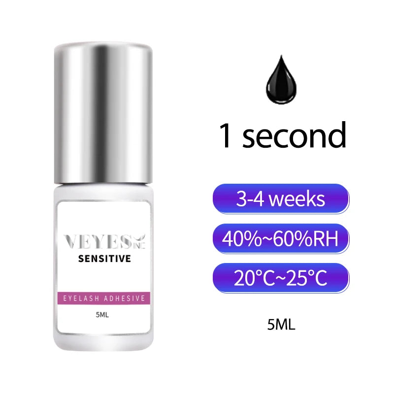 Veyes Inc Eyelash Extensions Glue Fast Drying Long Lasting Adhesive