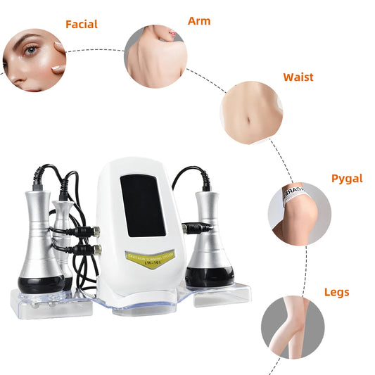 Missheart 3in1 Slimming Massage Cavitation Machine Body Facial Tightening