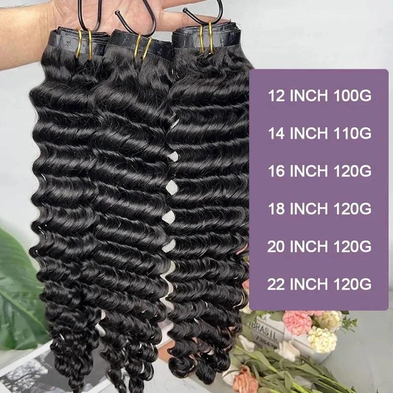 Line Hair Vietnamese 9 Clip In Remy Hair Extensions DeepWave