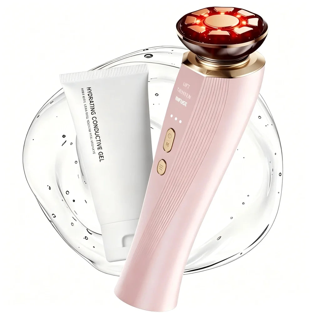 3 In 1 Red Light Anti Aging Facial Skincare Device