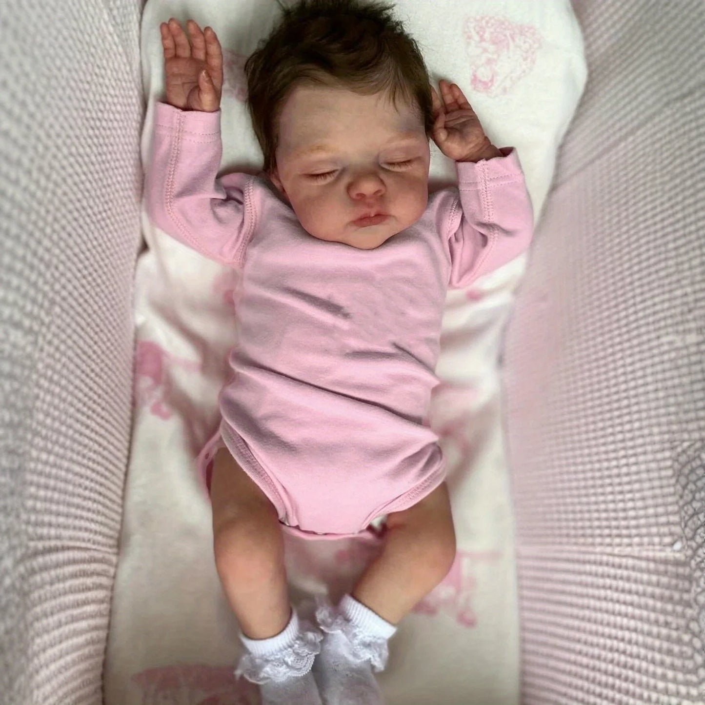 BZDOLL Reborn Doll Cloth Body Vinyl Limbs 3D Veins