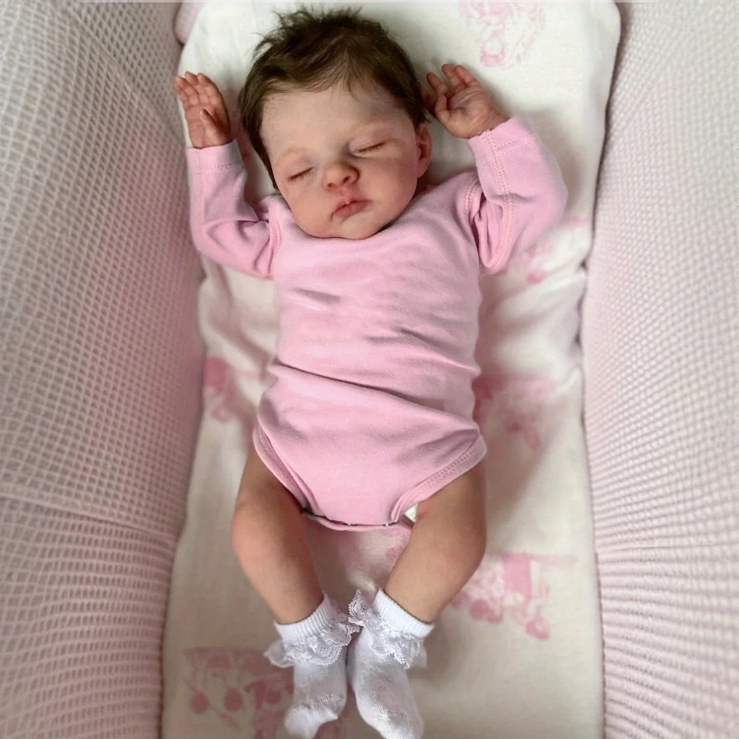 BZDOLL Reborn Doll Cloth Body Vinyl Limbs 3D Veins
