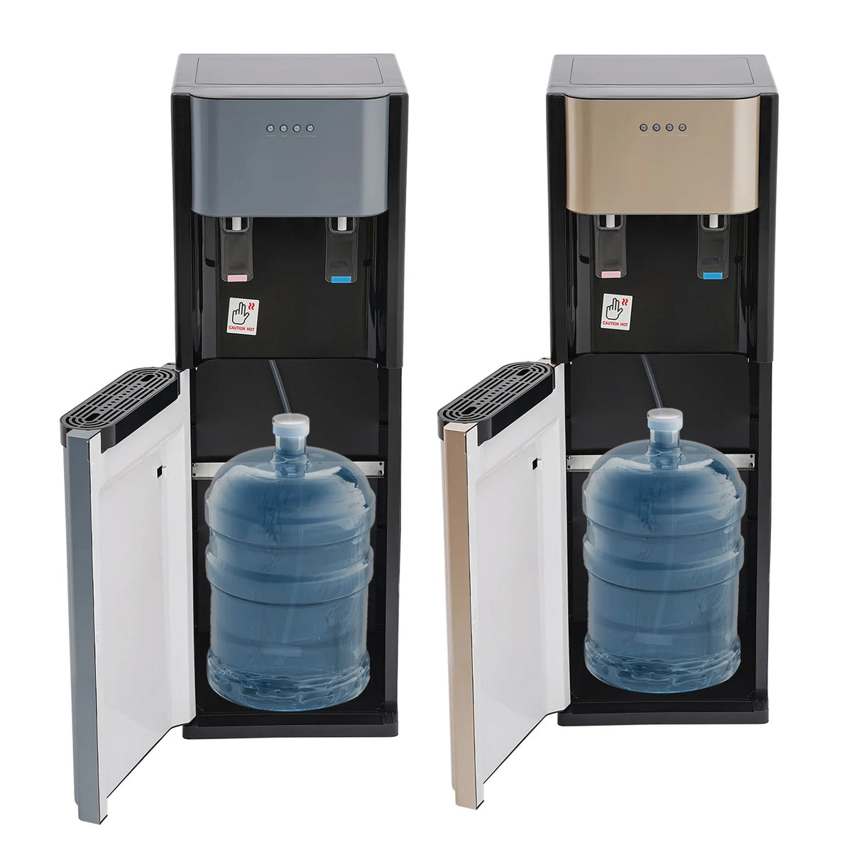 Bottom Loading Water Dispenser Floor Standing 304 Stainless Steel Liner Hot Cold