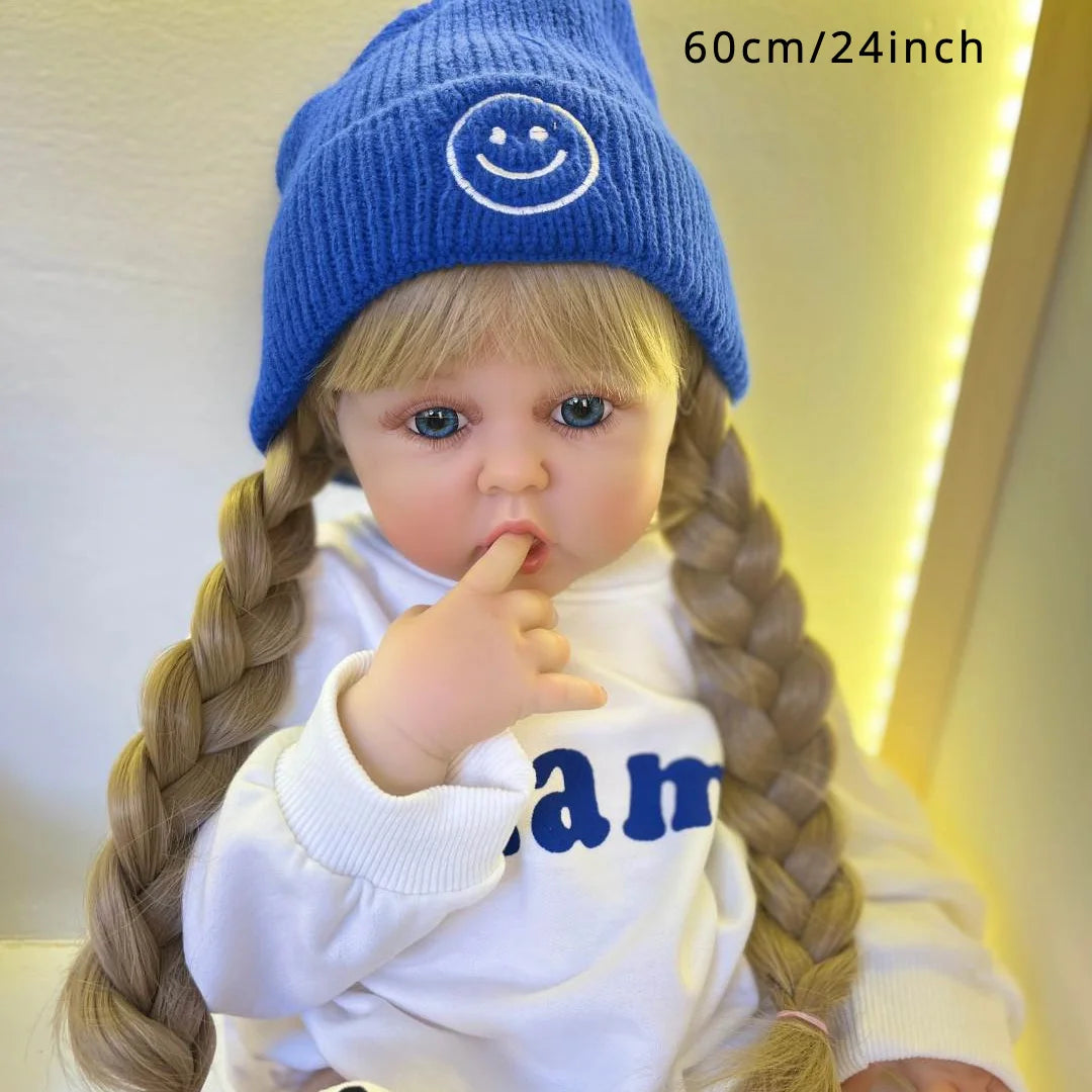BZDOLL Reborn Princess Doll With Vinyl Limbs And Cloth Body