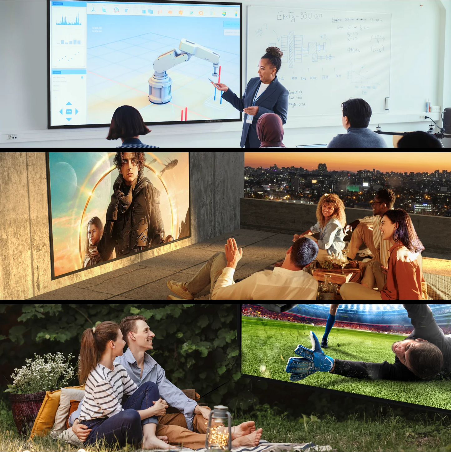 ULTIMEA Photon E ALR Portable Projection Screen Ambient Light Rejection