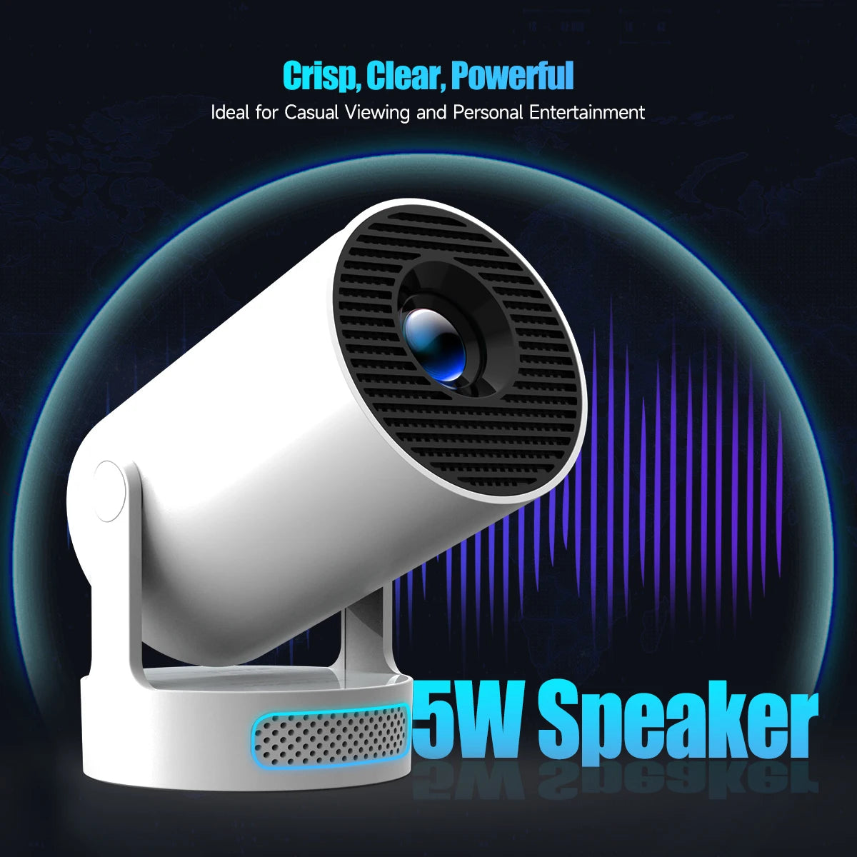 Magcubic HY300 Pro Projector 8000 ANSI Lumens Android 14 WiFi
