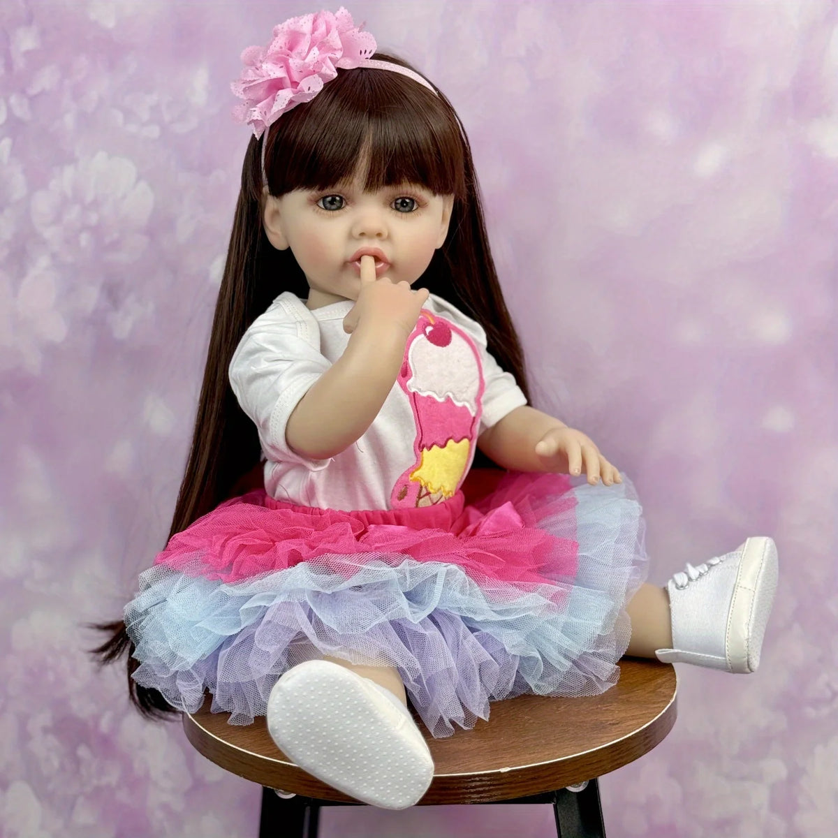 BZDOLL Soft Vinyl Reborn Baby Doll Handmade For Kids Unisex