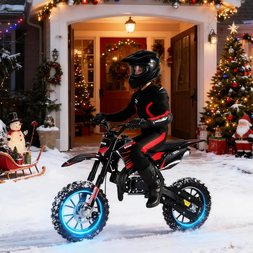 Gas Powered Kids Dirt Bike 49cc TwoStroke 25 MPH Trail