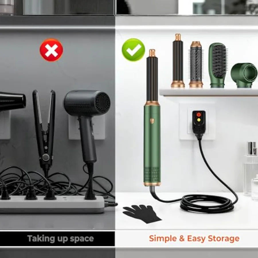 5 In 1 Blow Dryer Brush With Negative Ion StylerPro