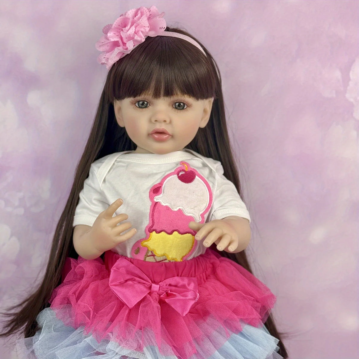 BZDOLL Soft Vinyl Reborn Baby Doll Handmade For Kids Unisex