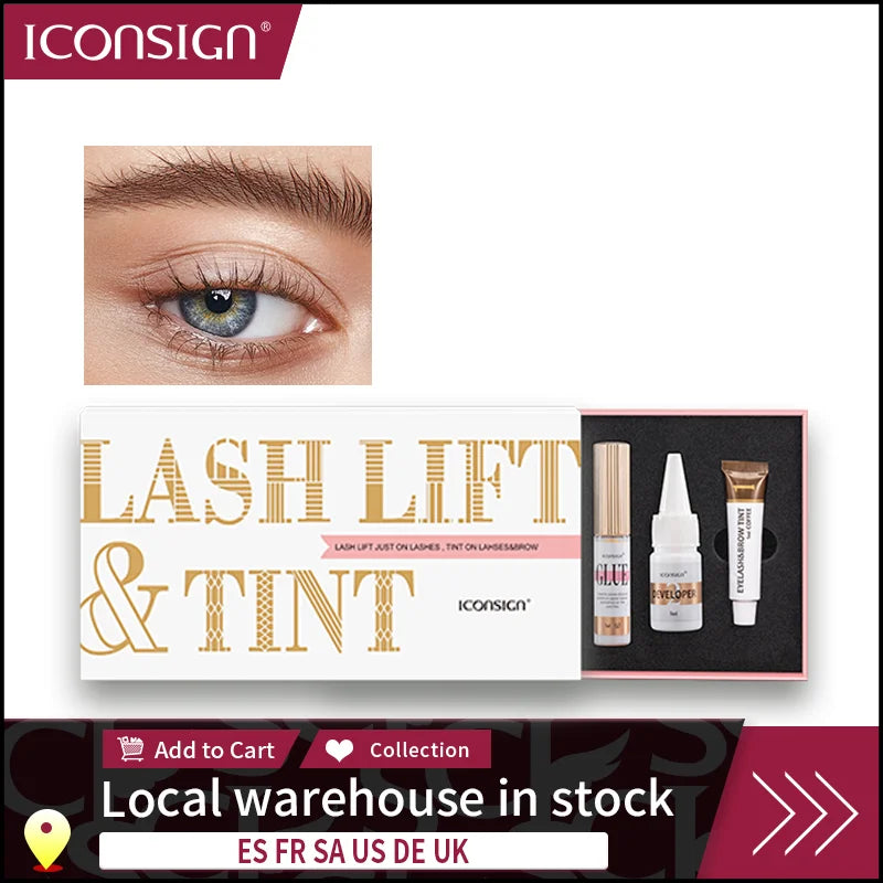 Iconsign Professional Lash Lift And Tint Kit