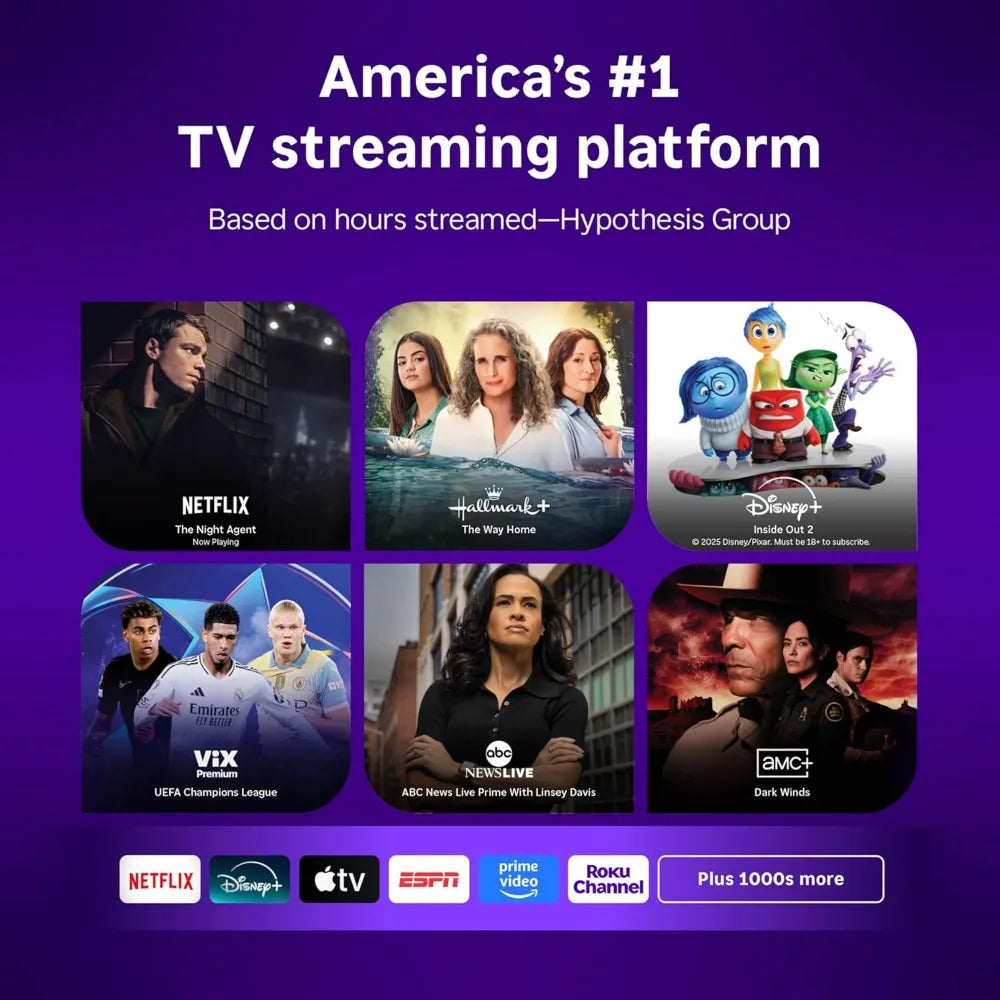Roku Smart TV Full HD With Voice Remote Streaming Now