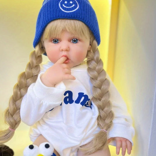BZDOLL Reborn Princess Doll With Vinyl Limbs And Cloth Body