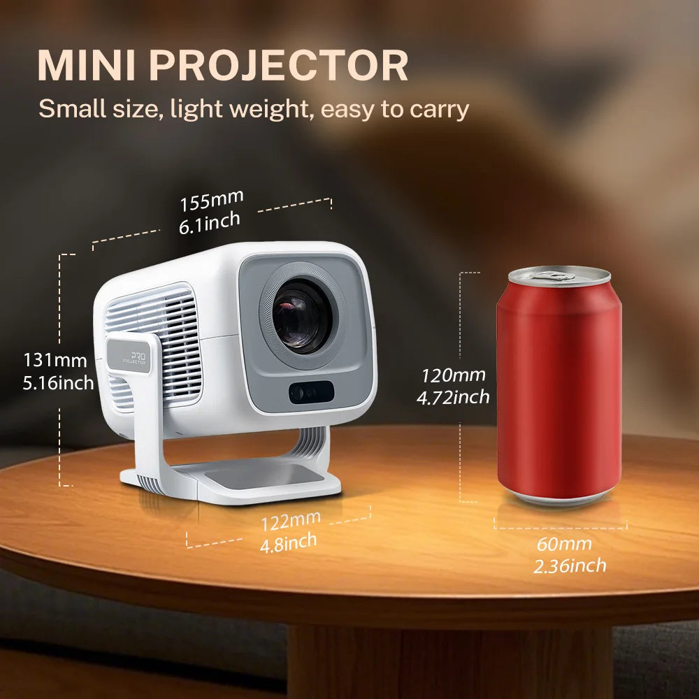 LynCast Auto Focus Projector X3A 1080P 4K Playback Portable