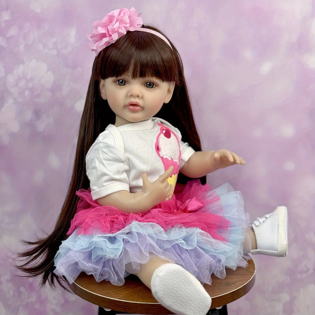 BZDOLL Soft Vinyl Reborn Baby Doll Handmade For Kids Unisex