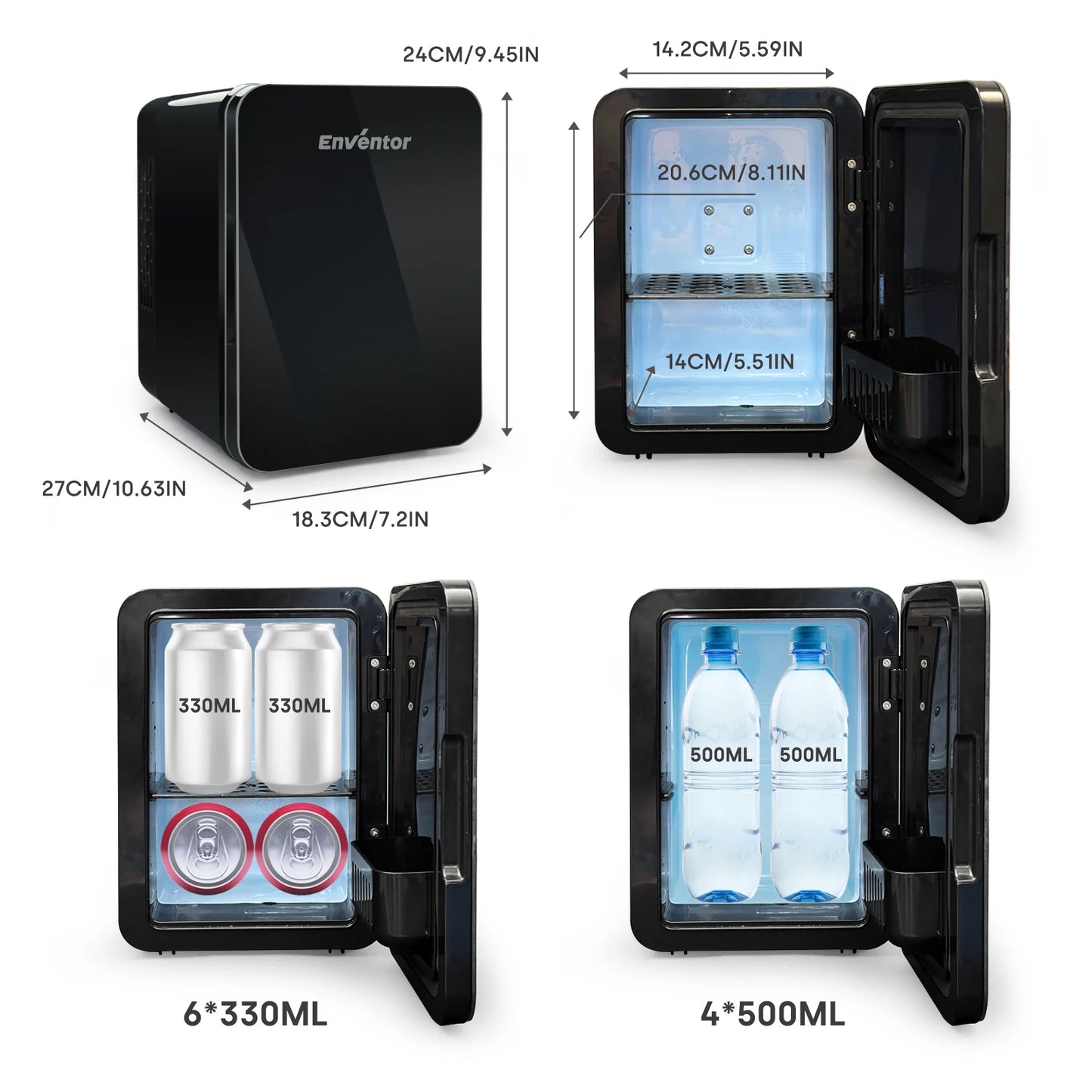 4L Mini Portable Thermoelectric Cooler Warmer For Car