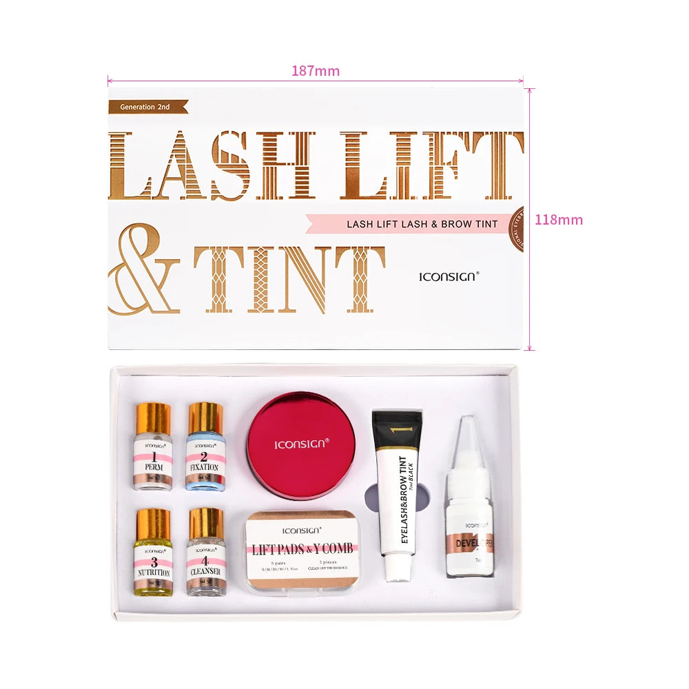 Iconsign Professional Lash Lift And Tint Kit
