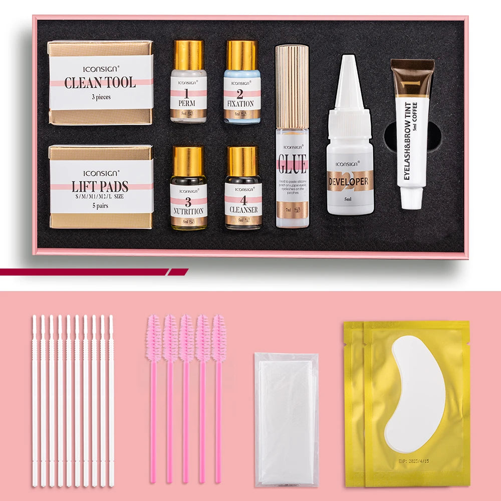 Iconsign Professional Lash Lift And Tint Kit