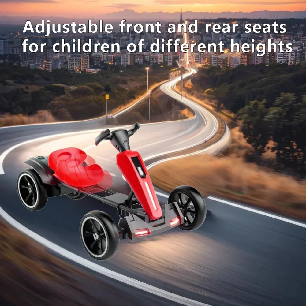 Jueshuai 12V Electric Kids Go Kart Four Wheel Ride On Toy