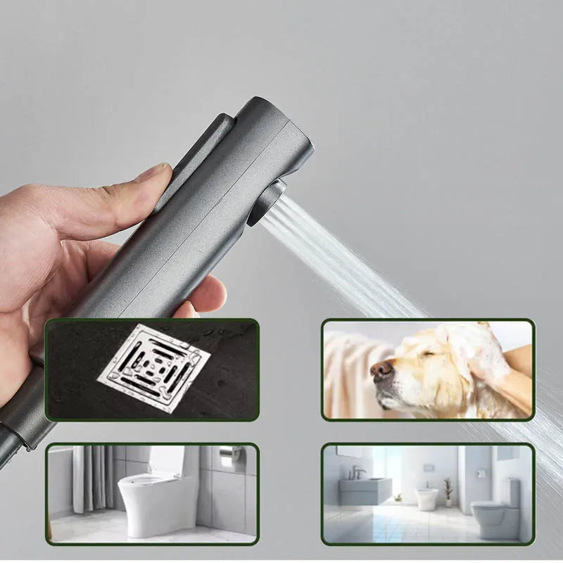 Smart Digital Shower Faucet Set With Rainfall System For Bathroom