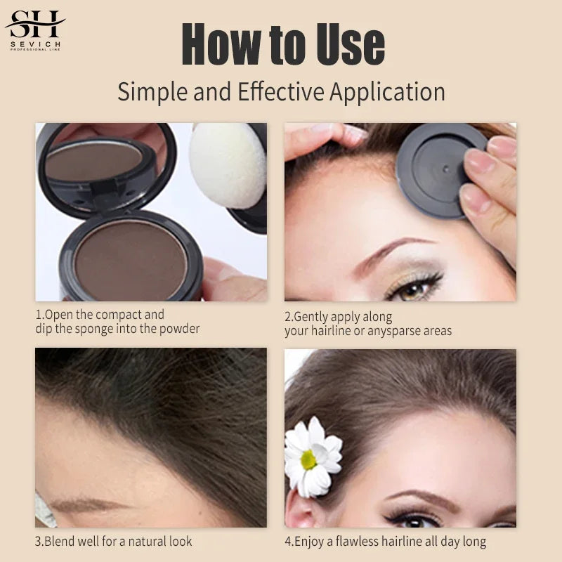 Sevich Hairline Powder Instantly Conceals Thinning Hair Roots