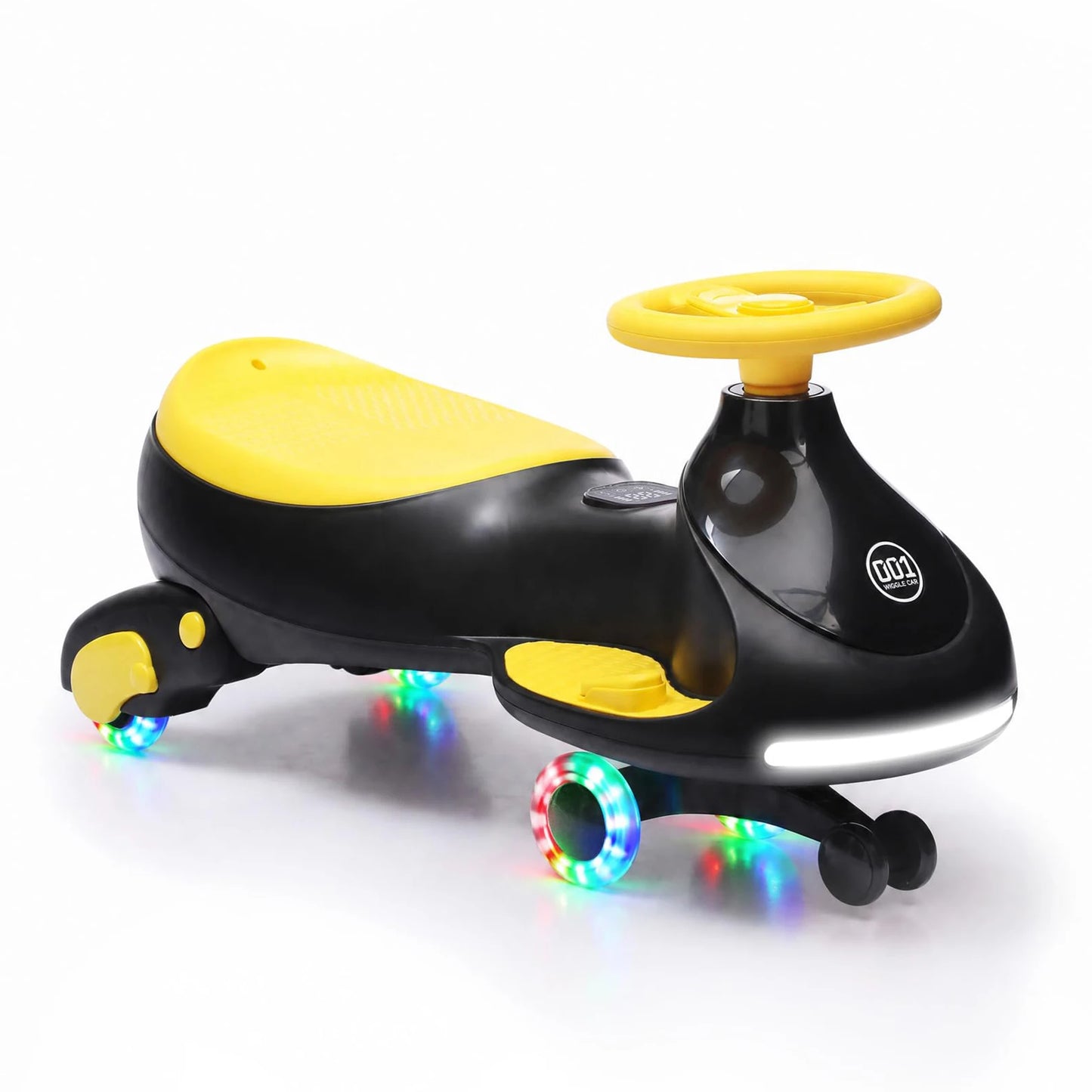 HiMISS 12V Electric Wiggle Car For Kids 2 In 1 Ride On Toy