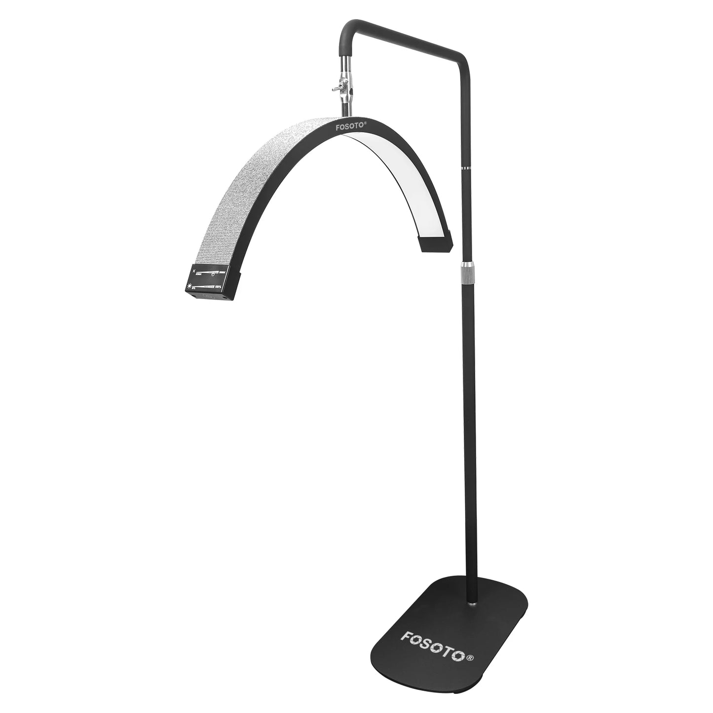Fosoto Bi-Color LED Half Moon Light With Tripod