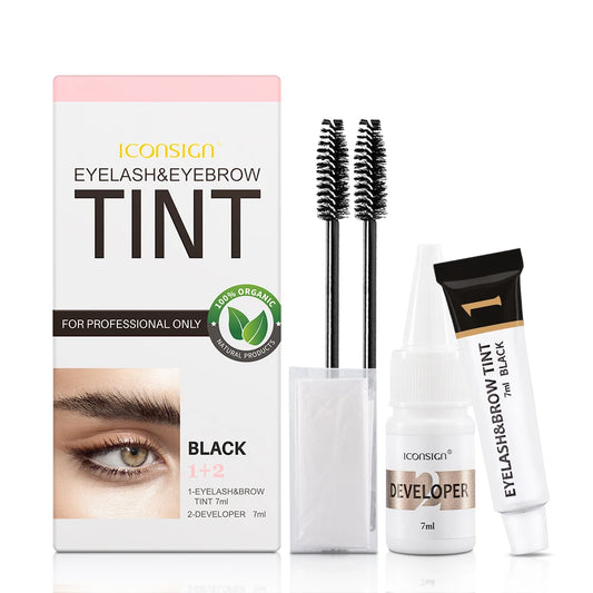 ICONSIGN Eyelash Eyebrow Dye Tint Kit Brow Enhancer Beauty Tools