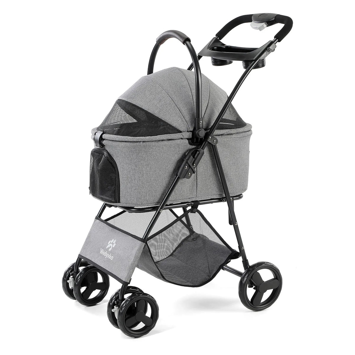 Three In One Pet Stroller With Removable Carrier All Terrain