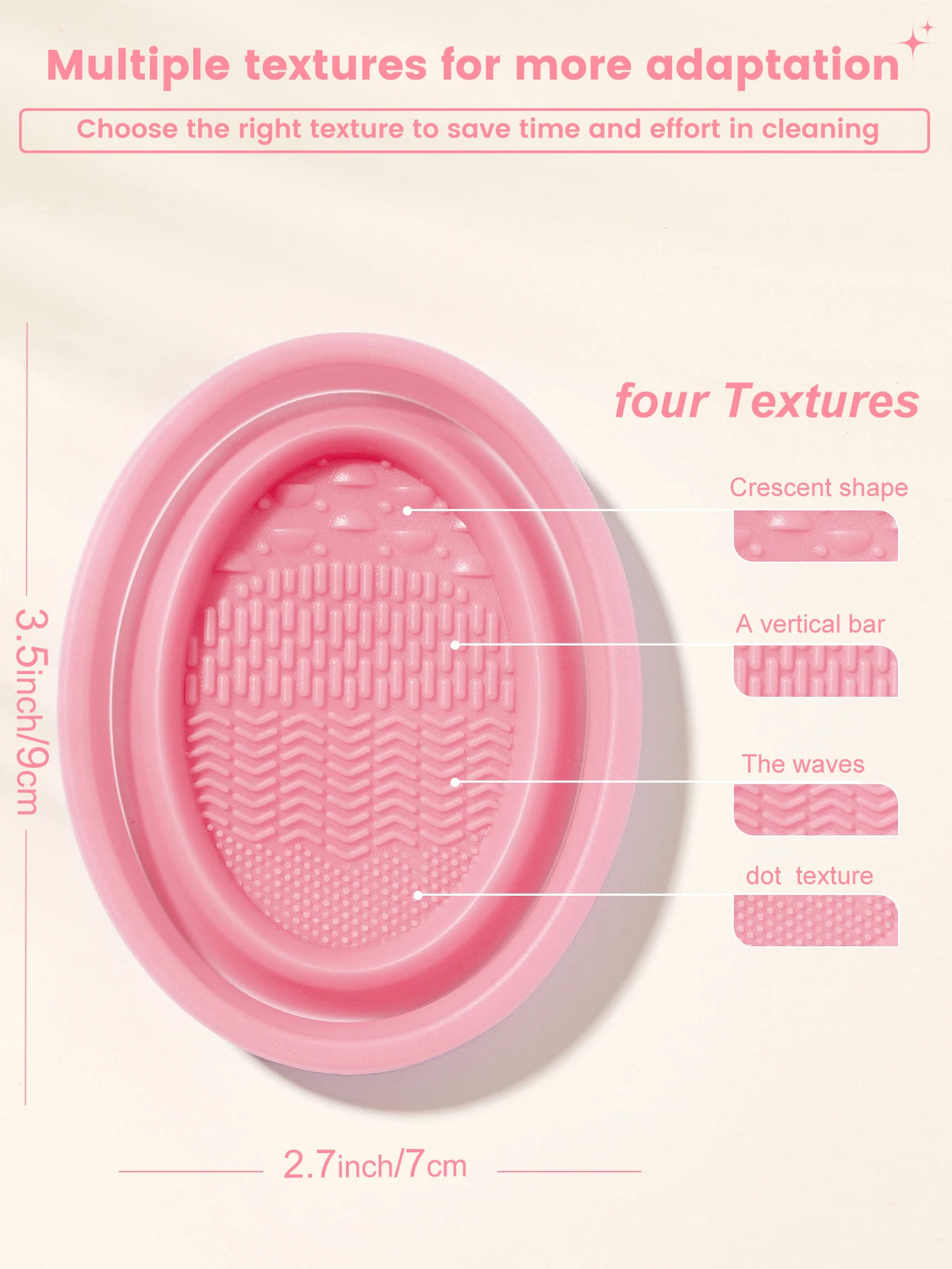 53pcs Makeup Brush Set With Sponges Puffs Travel Storage Bag