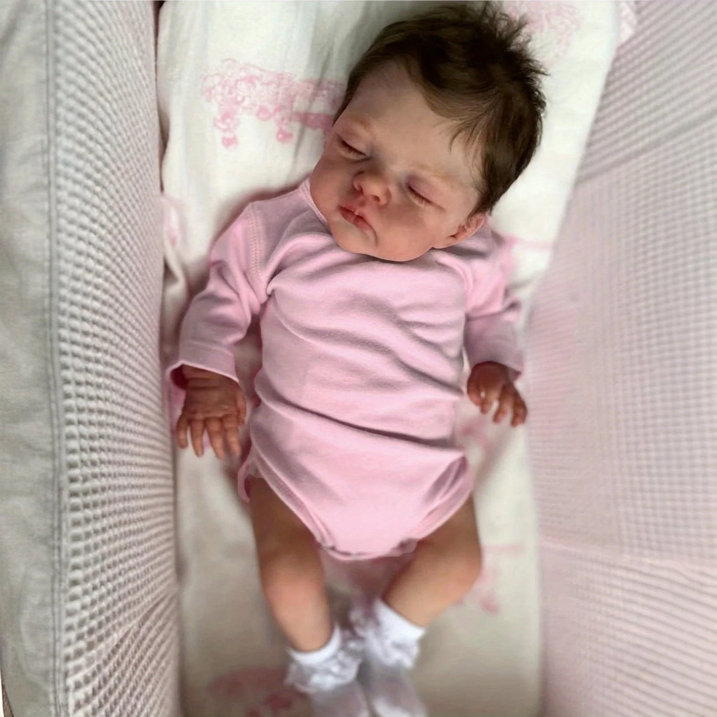 BZDOLL Reborn Doll Cloth Body Vinyl Limbs 3D Veins